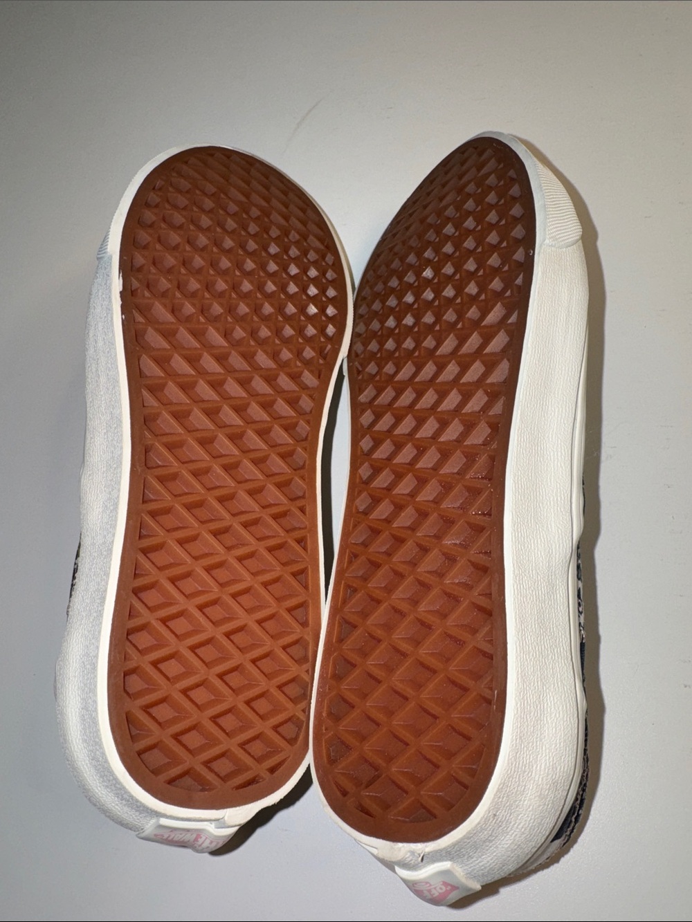 Vans Classic Slip-On Patchwork Floral Checkerboard Canvas Sneakers Size 8 - Picture 8 of 12